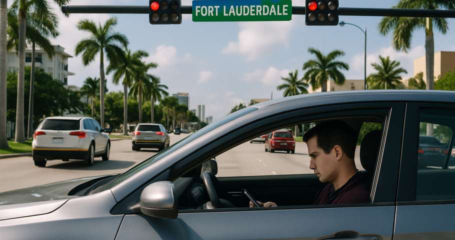 Fort Lauderdale distracted driving lawyer